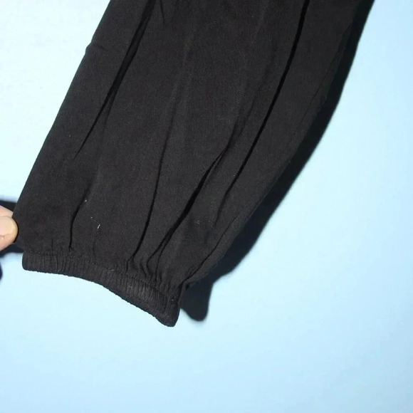 Black Babydoll Dress with Buttons Sized Medium - Picture 5 of 8